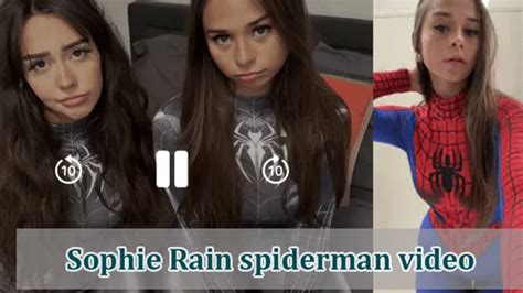 sophie rain spiderman video leaked|What Is The Sophie Rain Spiderman Video And Is It。